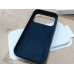APPLE Silicone MagSafe Telefoonhoesje voor Apple iPhone 17 Pro Middernacht