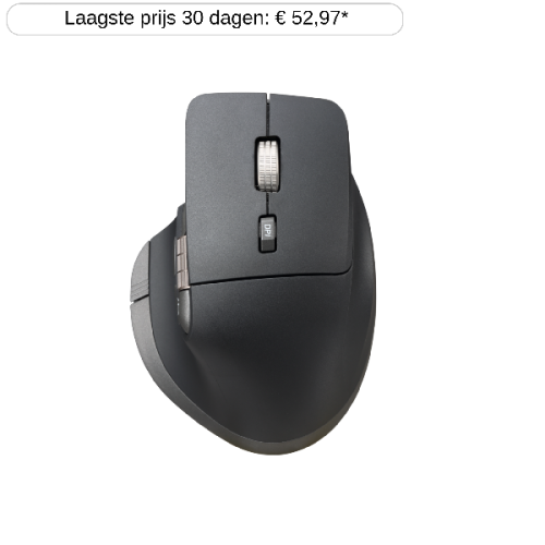 ISY IWM-5000 Draadloze muis Zwart