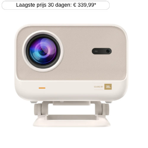 YABER L2 Plus 700 ANSI 2x8W JBL Smart Beamer Beige