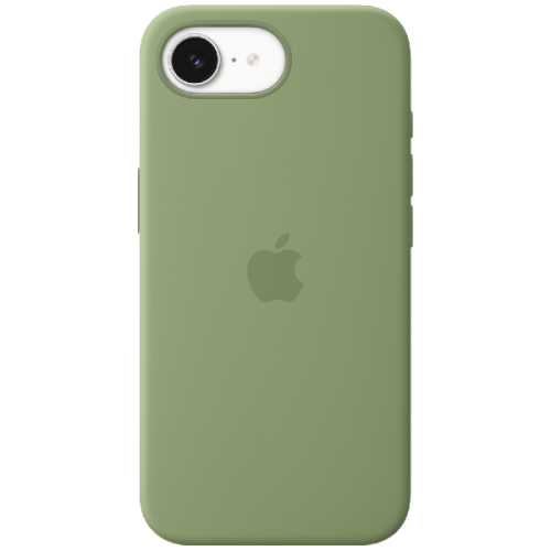 APPLE Silicone MagSafe Cover voor Apple iPhone 17e Light Moss