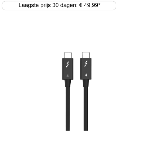 SITECOM Thunderbolt 4-kabel