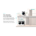 HISENSE WF7S1247BB -  Wasmachine Voorlader - 12 kg - 1400 rpm - 70 dB - automatisch doseren