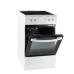 OK. OFC 12321-1 A - Fornuis - Elektrisch - 3-fasen (Perilex) - breedte 49.5 cm