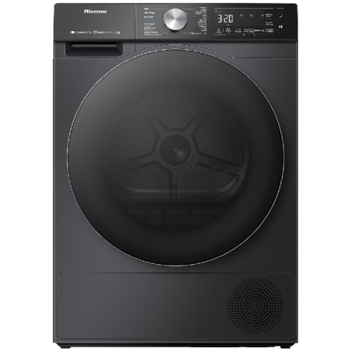 HISENSE DH5S102BB -  Warmtepompdroger - 10 kg - 64 dB - Energielabel C