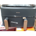 PHILIPS  Airfryer 3000-serie Dual Basket - NA352/00 - Dubbele Mand - 9 L - Tot 6 Personen  - Heteluchtfriteuse - Zwart