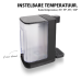 BRABANTIA BBEK1101KBK Heetwaterdispenser Zwart