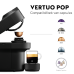 DE LONGHI Nespresso Vertuo Pop De'Longhi ENV90.B