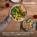 PHILIPS  Airfryer 5000-serie Dual Basket Met Stoomfunctie - NA555/00 - Dubbele Mand - SteamClean - 9L - Tot 6 Personen - Heteluchtfriteuse met stoomfunctie - Zilver
