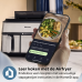 PHILIPS  Airfryer 5000-serie Dual Basket Met Stoomfunctie - NA555/00 - Dubbele Mand - SteamClean - 9L - Tot 6 Personen - Heteluchtfriteuse met stoomfunctie - Zilver