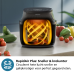 PHILIPS  Airfryer 3000-serie - NA342/00 - Kijkvenster - RapidAir Plus - 7,2 L - Tot 6 Personen  - Hetelucht friteuse - Zwart