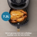 PHILIPS  Airfryer 3000-serie - NA342/00 - Kijkvenster - RapidAir Plus - 7,2 L - Tot 6 Personen  - Hetelucht friteuse - Zwart