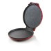 DOMO DOMO Pizzamaker 'My Express' - Multifunctioneel toestel Contactgrill Rood 1450 W