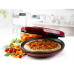 DOMO DOMO Pizzamaker 'My Express' - Multifunctioneel toestel Contactgrill Rood 1450 W