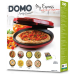 DOMO DOMO Pizzamaker 'My Express' - Multifunctioneel toestel Contactgrill Rood 1450 W