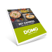 DOMO DOMO Pizzamaker 'My Express' - Multifunctioneel toestel Contactgrill Rood 1450 W