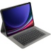 JUST IN CASE Keyboard Cover QWERTY Samsung Galaxy Tab S10+ / S9+ / S9 FE+ Zwart