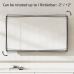 ISY   ITV-1300 40" tot 100" TV-muurbeugel Zwart
