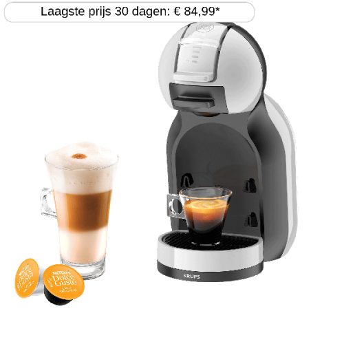 KRUPS  Dolce Gusto MiniMe KP123B - Capsulemachine - Grijs