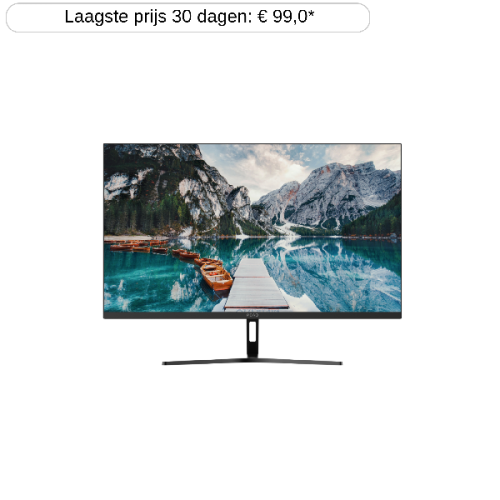 PEAQ PMO S274-IFC - 1920 x 1080 (Full HD) - IPS-paneel