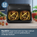 PHILIPS  Airfryer 1000-serie Dual Basket - NA154/00 - Dubbele Mand - Flexible Basket - 7,1 L - Tot 5 Personen - Zwart