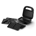 PHILIPS HD2350/80 Tosti-apparaat Zilver