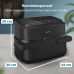 PHILIPS  Airfryer 1000-serie Dual Basket - NA154/00 - Dubbele Mand - Flexible Basket - 7,1 L - Tot 5 Personen - Zwart