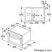 BOSCH CMA583MS0 -  inbouw Combimagnetron - nishoogte 45.2 cm - 900 W - Inhoud 44 l