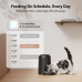 PETLIBRO AIR AUTOMATIC PET FEEDER BLACK 2L Voedsel dispenser