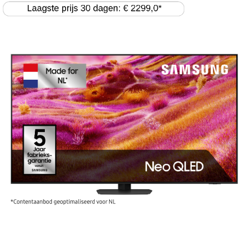SAMSUNG QE75QN90FATXXN - Ultra HD 4K - Neo QLED-tv - 75 inch - 2025