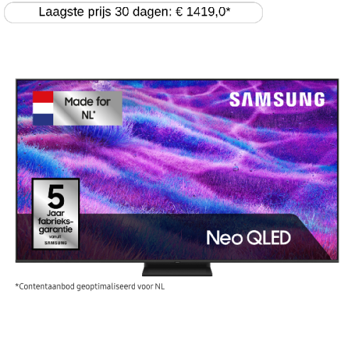 SAMSUNG QE75QN82FAUXXN - Ultra HD 4K - Mini-led-tv - 75 inch - 2025