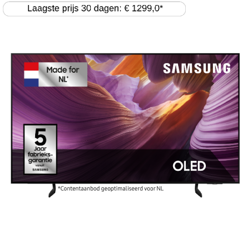 SAMSUNG QE65S85FAEXXN - Ultra HD 4K - OLED-tv - 65 inch - 2025