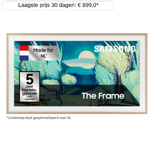 SAMSUNG The Frame F-QE43LS03FAUX - Ultra HD 4K - QLED-tv - 43 inch - 2025