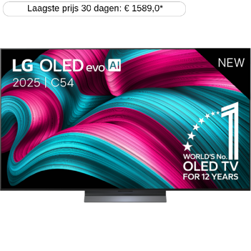 LG OLED65C54LA - Ultra HD 4K - OLED-tv - 65 inch - 2025