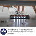 PHILIPS XC3031/01 - Steelstofzuiger incl. kruimelzuiger - Accuduur 60 min - Zwart/Blauw