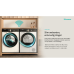 HISENSE WF3S8043BW3/BLX -  Wasmachine Voorlader - 8 kg - 1400 rpm - 72 dB