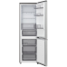 LG GBBSJ10DPY - Koel-vriescombinatie - breedte 59.7 cm - hoogte 186 cm - inhoud 375 L - NoFrost Prime Silver
