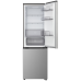 LG GBBSJ10DPY - Koel-vriescombinatie - breedte 59.7 cm - hoogte 186 cm - inhoud 375 L - NoFrost Prime Silver