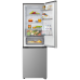 LG GBBSJ10DPY - Koel-vriescombinatie - breedte 59.7 cm - hoogte 186 cm - inhoud 375 L - NoFrost Prime Silver