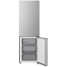 LG GBBSJ10DPY - Koel-vriescombinatie - breedte 59.7 cm - hoogte 186 cm - inhoud 375 L - NoFrost Prime Silver