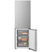 LG GBBSJ10DPY - Koel-vriescombinatie - breedte 59.7 cm - hoogte 186 cm - inhoud 375 L - NoFrost Prime Silver