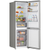 LG GBBSJ10DPY - Koel-vriescombinatie - breedte 59.7 cm - hoogte 186 cm - inhoud 375 L - NoFrost Prime Silver
