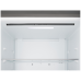 LG GBBSJ10DPY - Koel-vriescombinatie - breedte 59.7 cm - hoogte 186 cm - inhoud 375 L - NoFrost Prime Silver