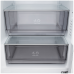 LG GBBSJ10DPY - Koel-vriescombinatie - breedte 59.7 cm - hoogte 186 cm - inhoud 375 L - NoFrost Prime Silver