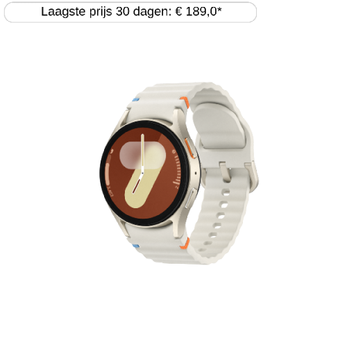 SAMSUNG Galaxy Watch7 - 40 mm Crème