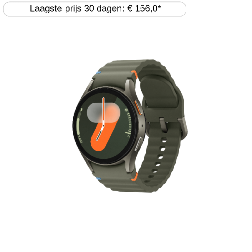SAMSUNG Galaxy Watch7 - 40 mm Groen 