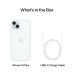 APPLE iPhone 15 Plus 5G - 128 GB Blauw