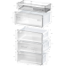 BOSCH  KGN492LDF -  Koel-vriescombinatie - breedte 70 cm - hoogte 203 cm - inhoud 440 l - NoFrost