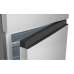 ETNA  KCV343RVS -  Koel-vriescombinatie - breedte 49.5 cm - hoogte 143 cm - inhoud 175 l
