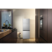ETNA  KCV343RVS -  Koel-vriescombinatie - breedte 49.5 cm - hoogte 143 cm - inhoud 175 l