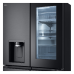 LG  GMG960EVEE InstaView -  Amerikaanse koelkast - breedte 91.4 cm - hoogte 179.2 cm - inhoud 638 l - NoFrost